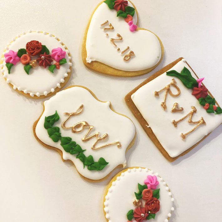 Wedding Biscuits for M + R